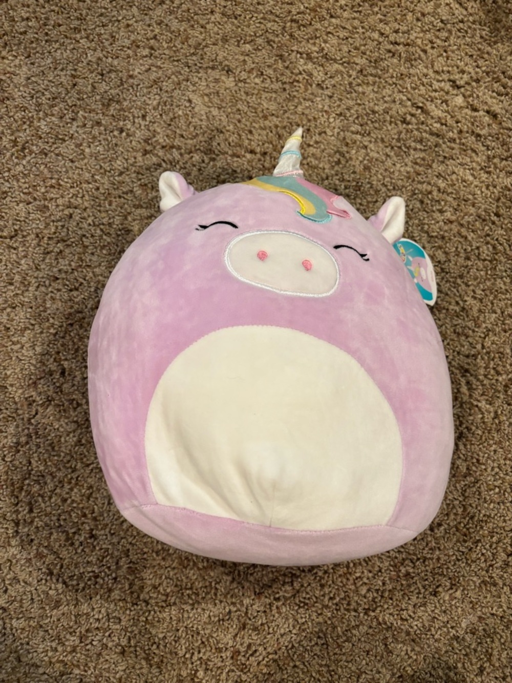 8 in Silvia the Unicorn Squishmallow